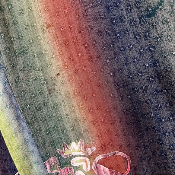 Multicolor Wide Leg Pants - Picture 10 of 16